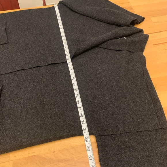 Eileen Fisher 100% wool black or dark grey size XL/TG - Picture 11 of 14